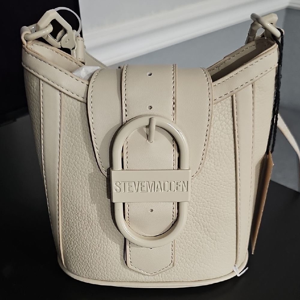 Steve Madden Beige Crossbody Bag